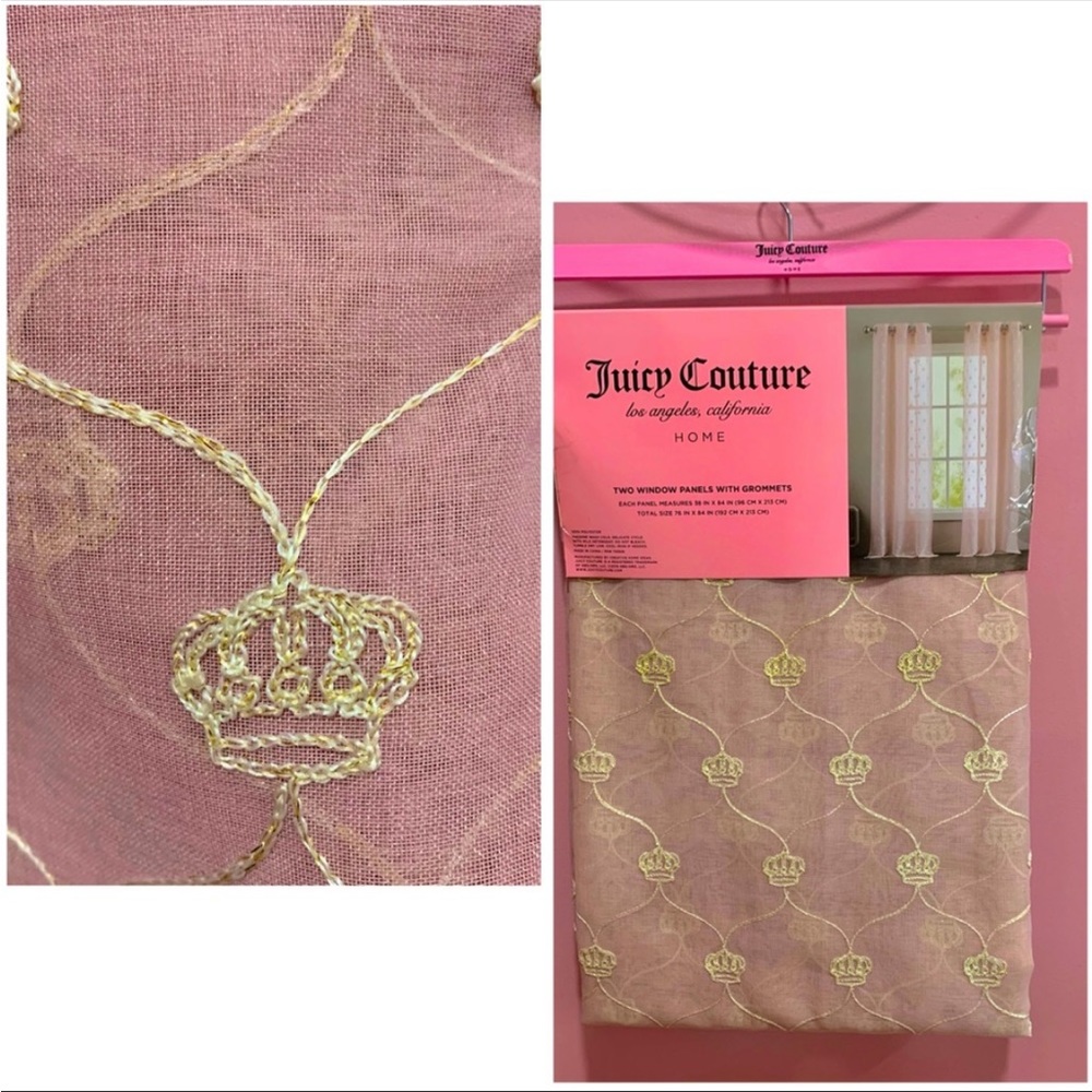 Juicy Couture Crown Curtains